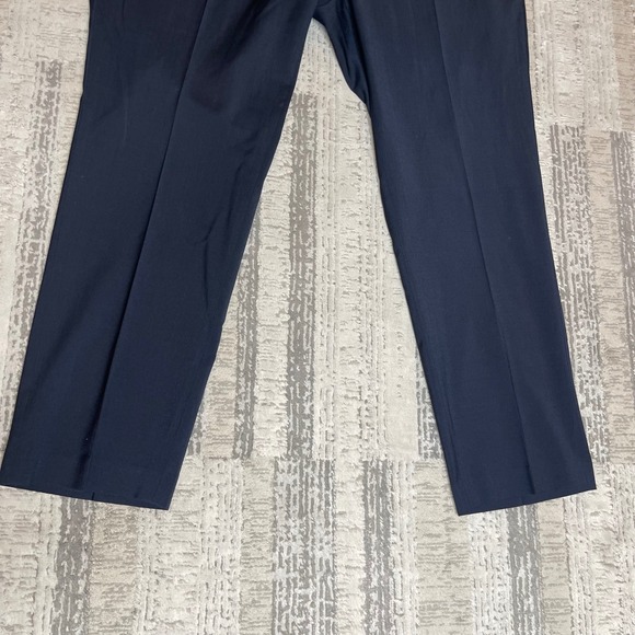 Lauren Ralph Lauren High Performance Wool Navy Blue Dress Pants 40W x 30L Mens - Picture 9 of 11